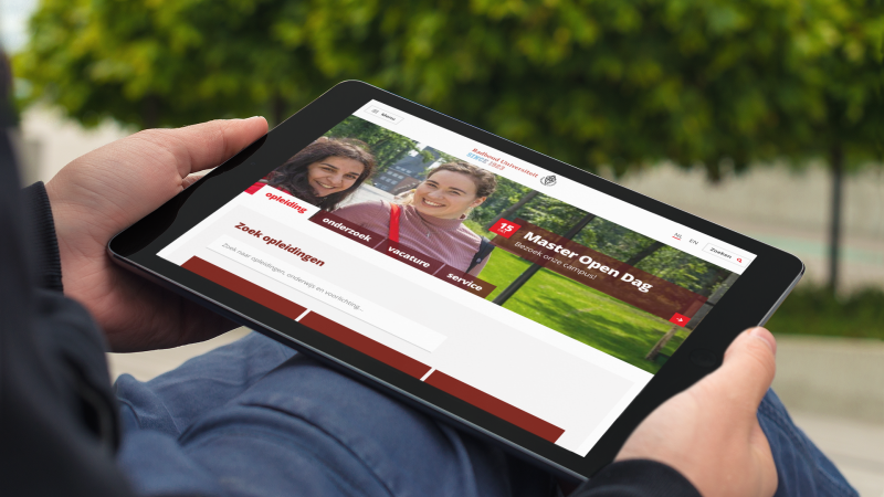 Radboud Universiteit Website 
